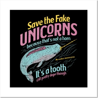 Save the Fake Unicorns Posters and Art